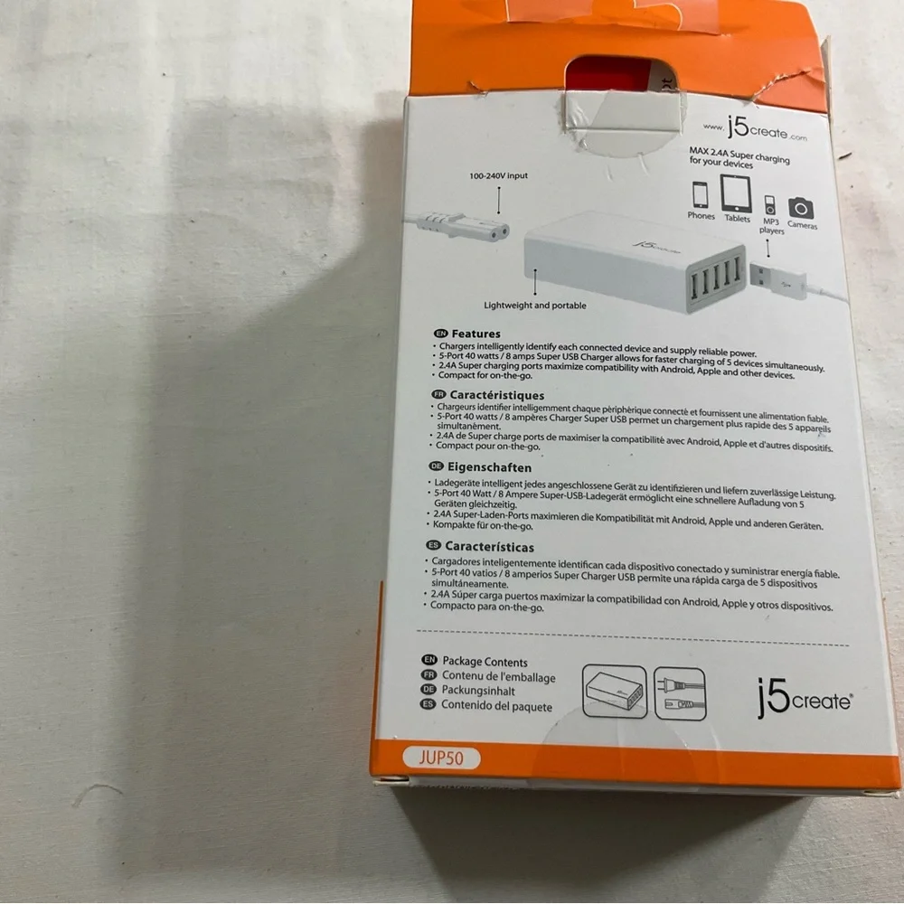 j5create White USB Hub - Picture 5 of 5